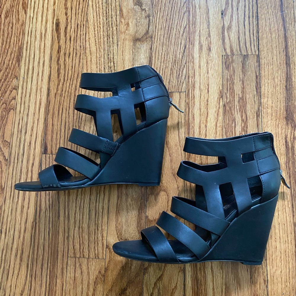 Black BCBG Wedges / Heels